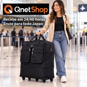 Sacolao de viagem qnetshop.com para todo japão em24 horas
