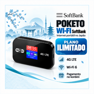POKETO WIFI SoftBank ILIMITADO