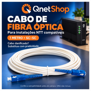 Cabo de Fibra Óptica para ONU NTT FLETS HIKARI