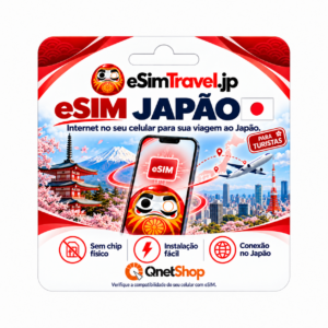 eSim Japão Internet Ilimitada 5G Lte 4G no JAPÃO