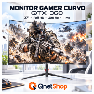 Monitor Gamer Curvo 27 Polegadas | Full HD